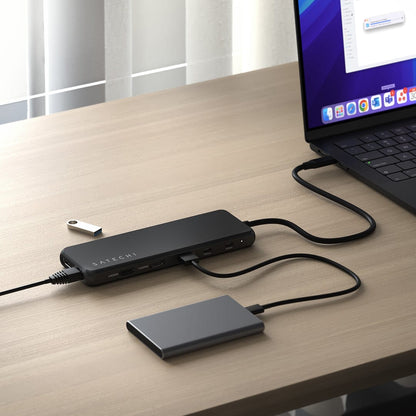 13-in-1 USB-C Triple Display Multiport Adapter
