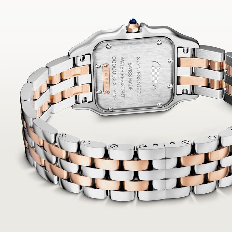 36MM #70 Rose and Silver WIth Diamond