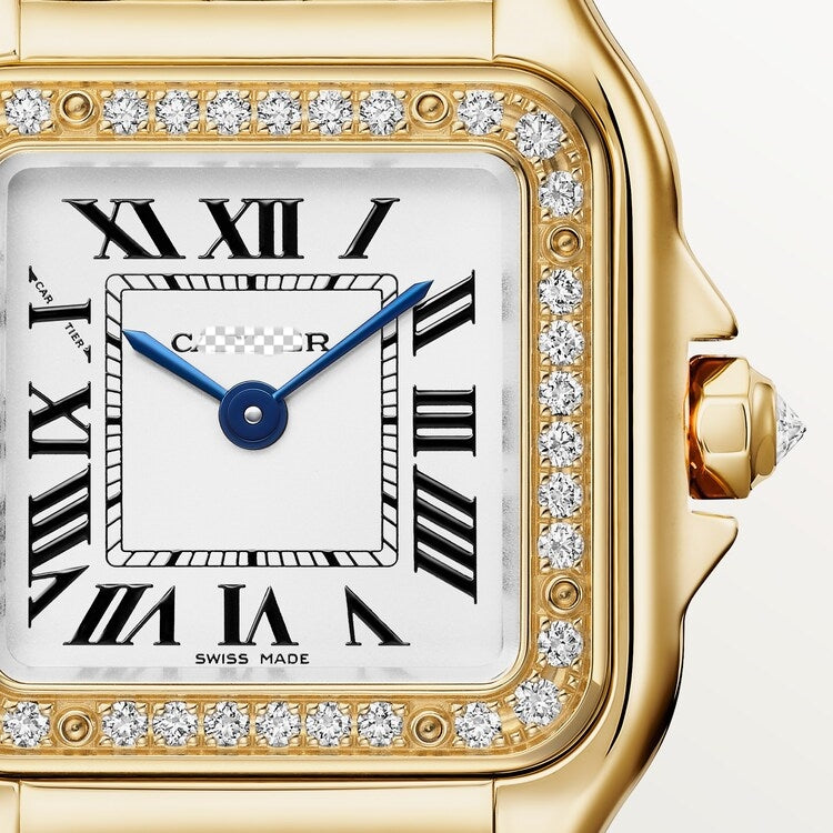 36MM #75 Yellow Gold With Diamond