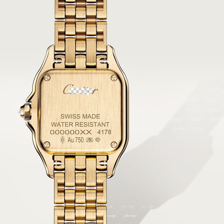 36MM #75 Yellow Gold With Diamond
