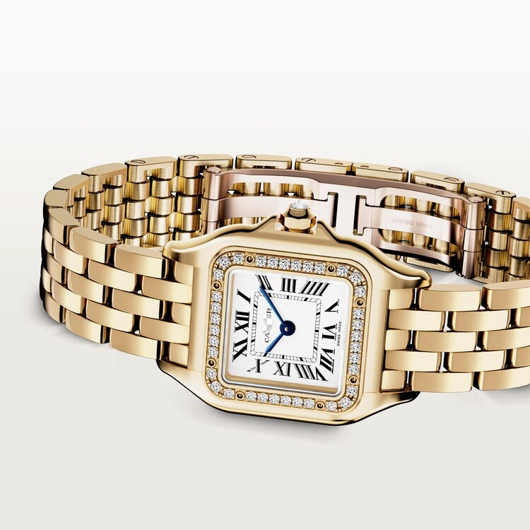36MM #75 Yellow Gold With Diamond