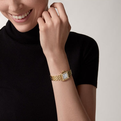 36MM #75 Yellow Gold With Diamond