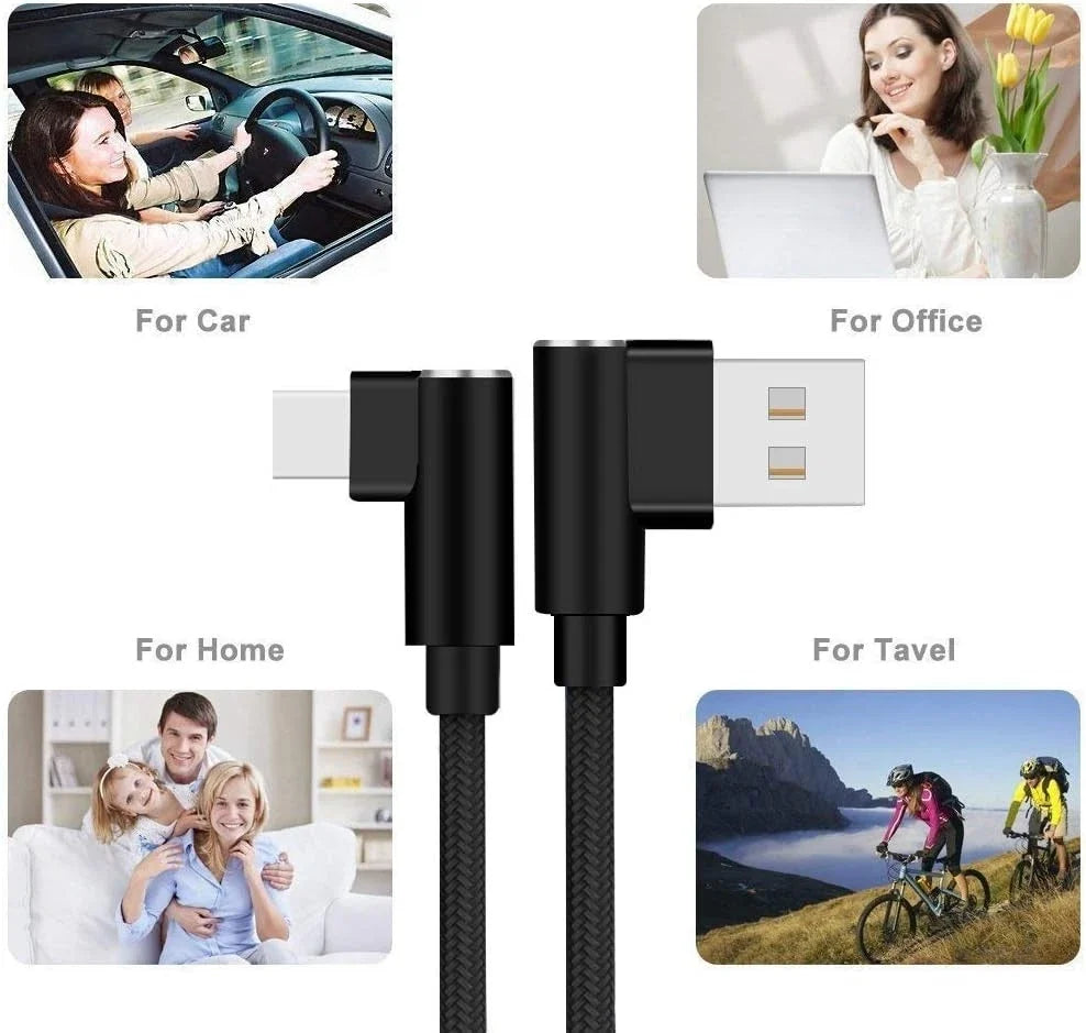 Charge USB-C to USB-A Cable Type C Charger iPhone 15 16 17 Pro Cord Charging LOT