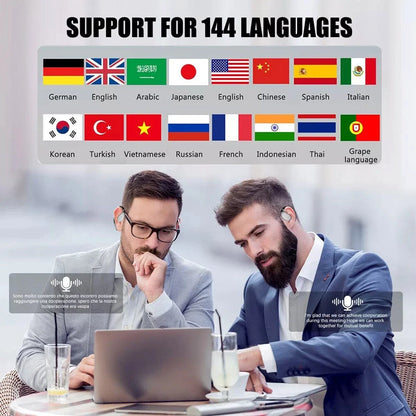 3-In-1 Smart Voice Translation Earbuds 150+Languages Real Time Translator US lot