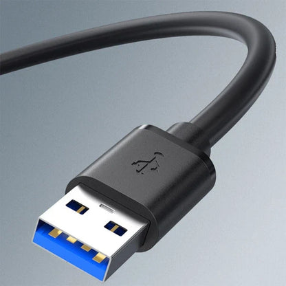 USB 3.0 A Male to A Male Cable Data Transfer Super Speed Power Charger Metal LOT