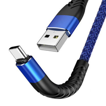 Braided USB C Type C Fast Charging Data Cable Cord for iPhone 16 Pro Max 15 lot