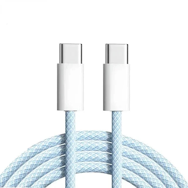 IPhone 16 15 Pro Max USB-C to USB-C Cable Fast Charger lot Type C Charging Cord