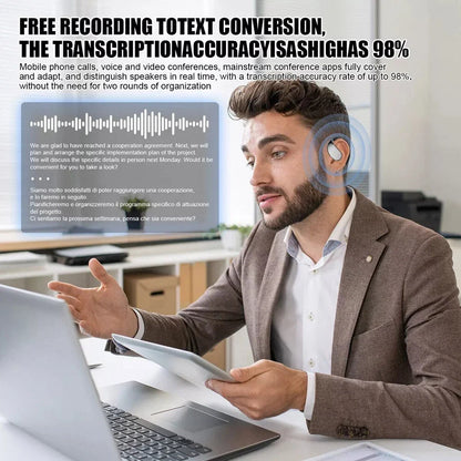 3-In-1 Smart Voice Translation Earbuds 150+Languages Real Time Translator US lot