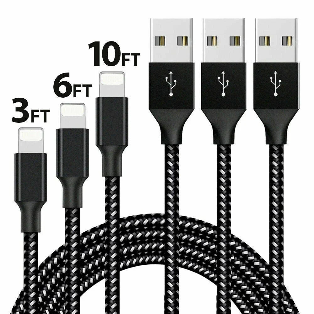 Fast Charger Cable Heavy Duty For iPhone14 13 12 11 X XR Charging Cord Wholesale