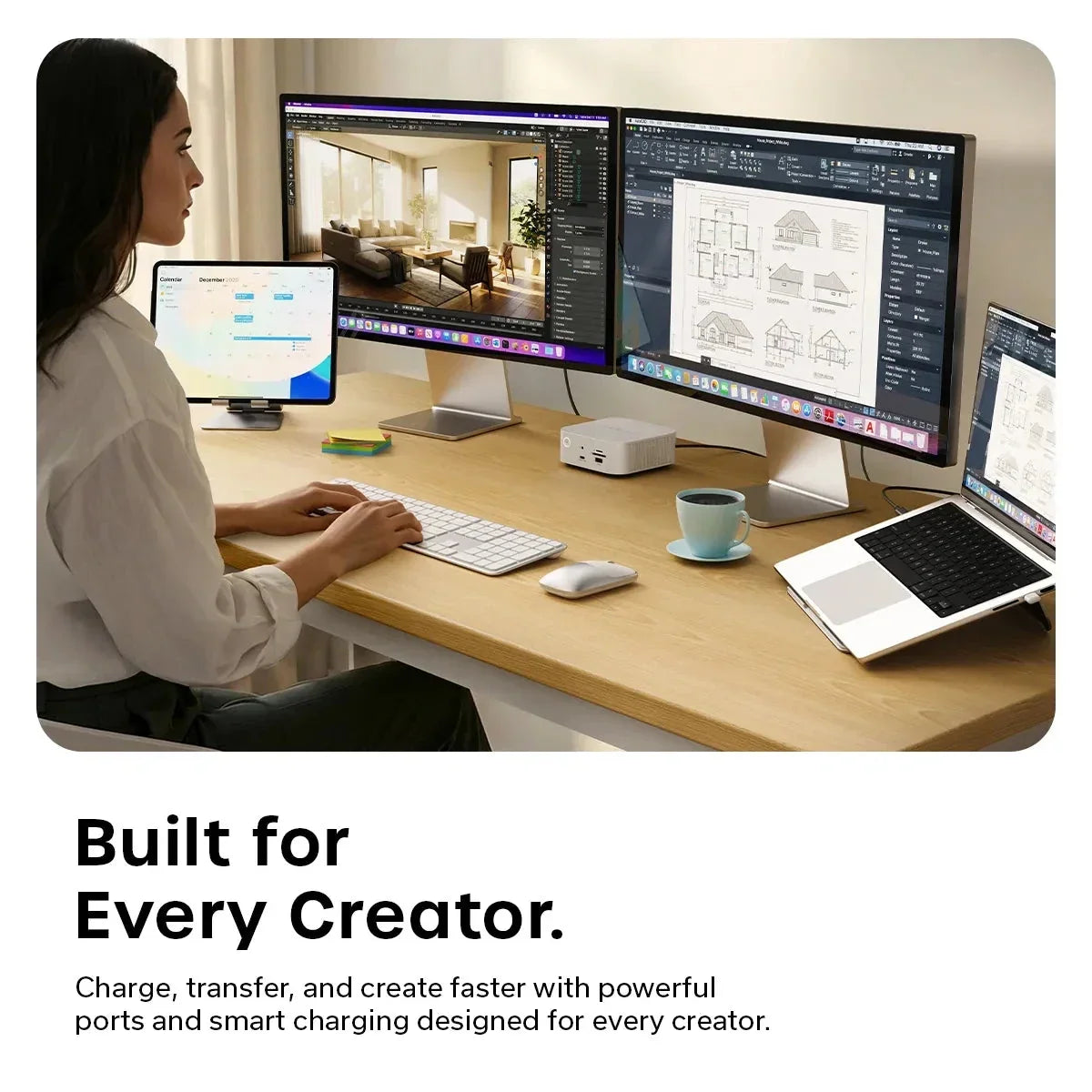 Thunderbolt 5 CubeDock with SSD Enclosure